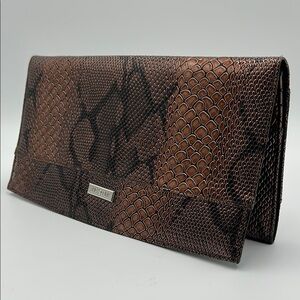 Miche Snake‎ Print Classic Shell Faux leather Cowgirl Chic One size Boho Brown